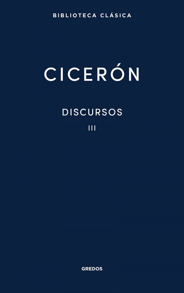 [9788424939441] Discursos Vol. 3 (Cicerón)