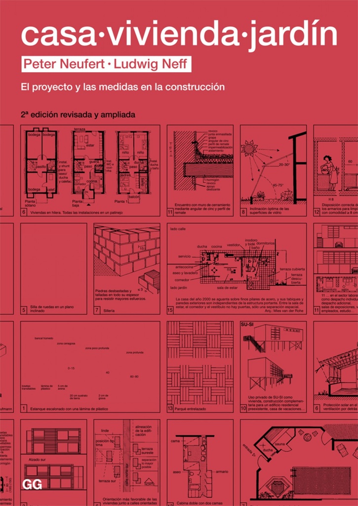 [9788425226465] Casa, vivienda y jardin: proyecto y medidas en construcción