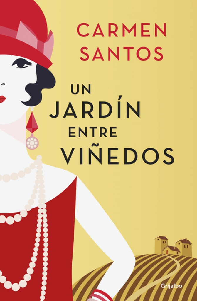 Un jardin entre viñedos