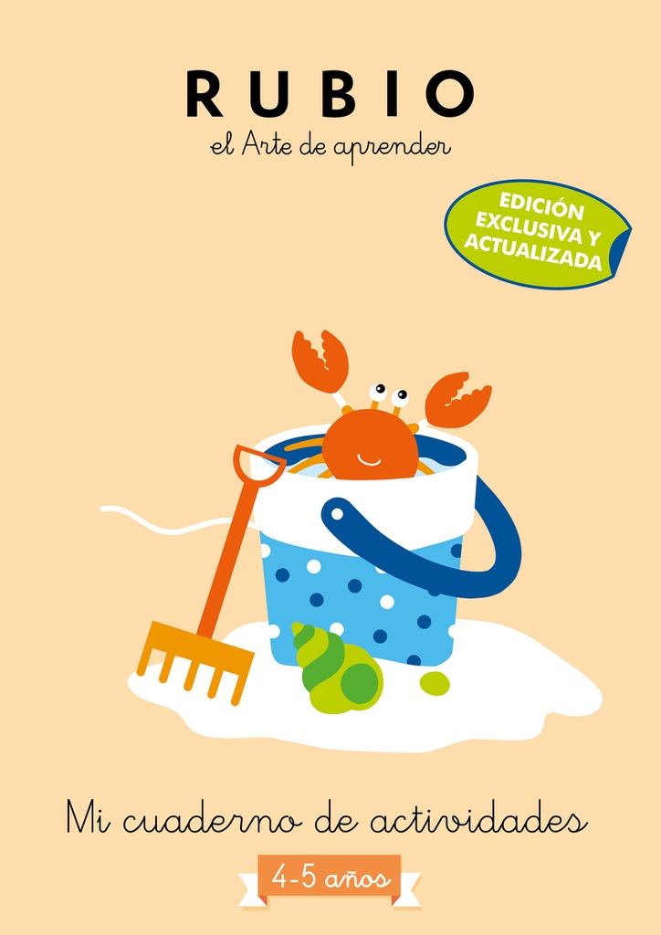 [9788425365461] Mi cuaderno de actividades: 4 - 5 años (edición exclusiva) (Rubio. El arte de ap
