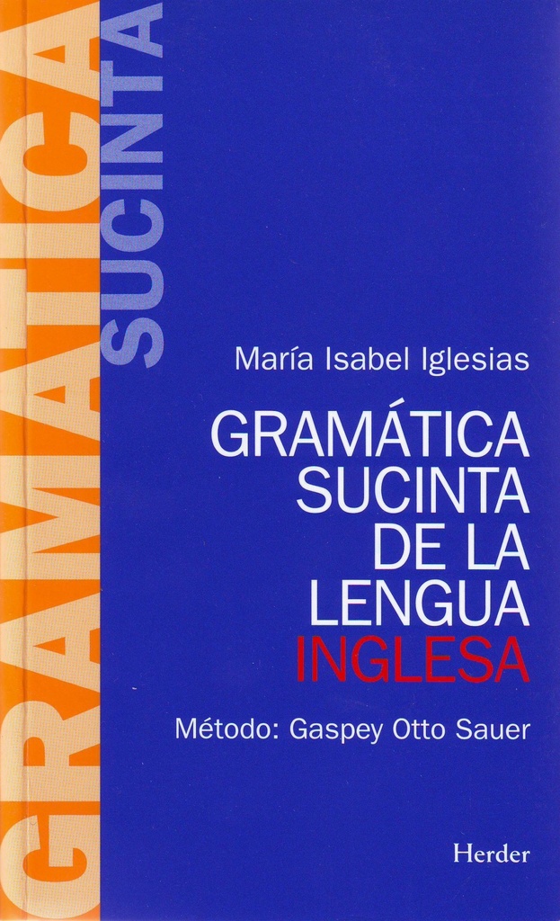 [9788425408076] Gramática sucinta de la lengua inglesa
