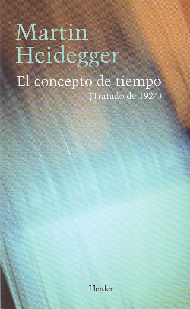 [9788425424359] El concepto de tiempo