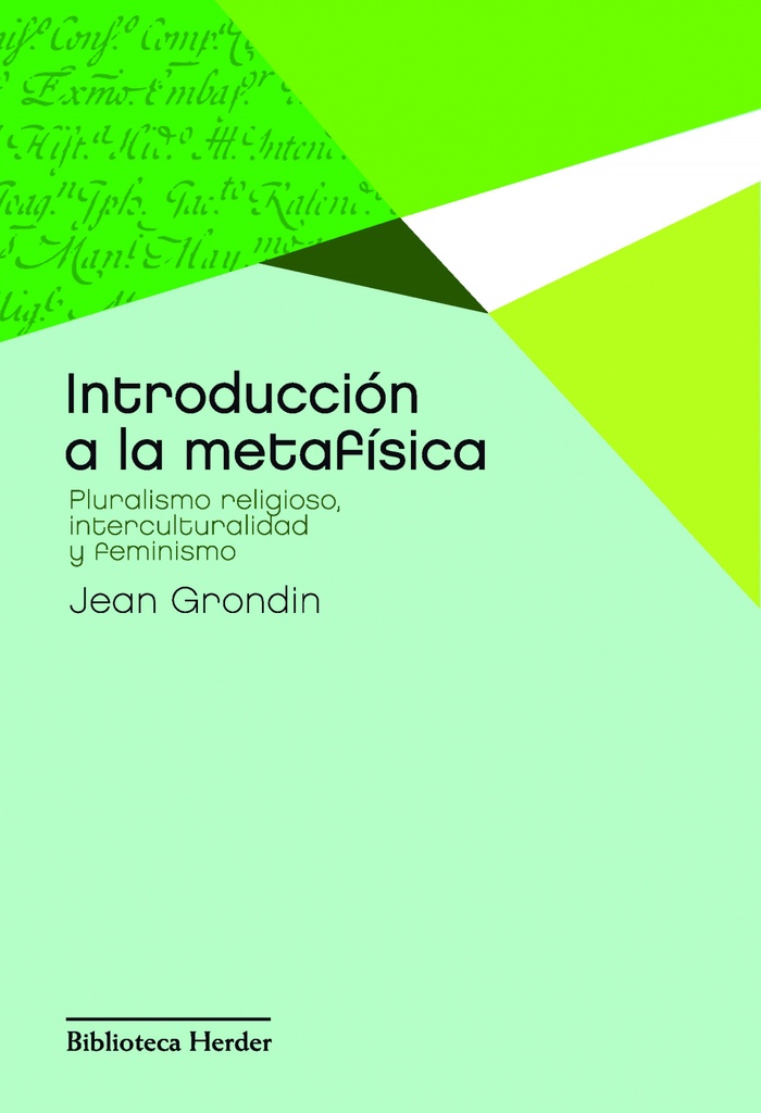 [9788425428418] Introducción a la metafísica