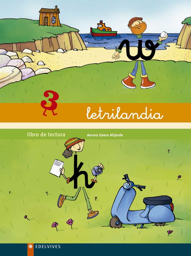 [9788426355850] Letrilandia 3. Lectura Cartilla
