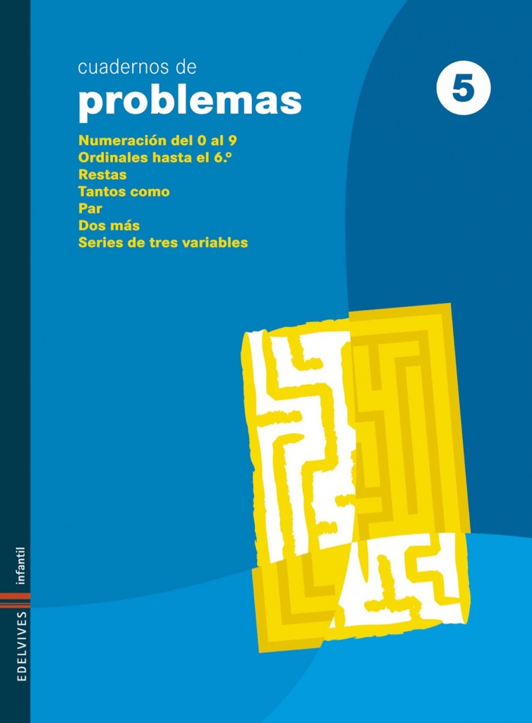 [9788426369901] Cuaderno 5 de Problemas (Infantil)
