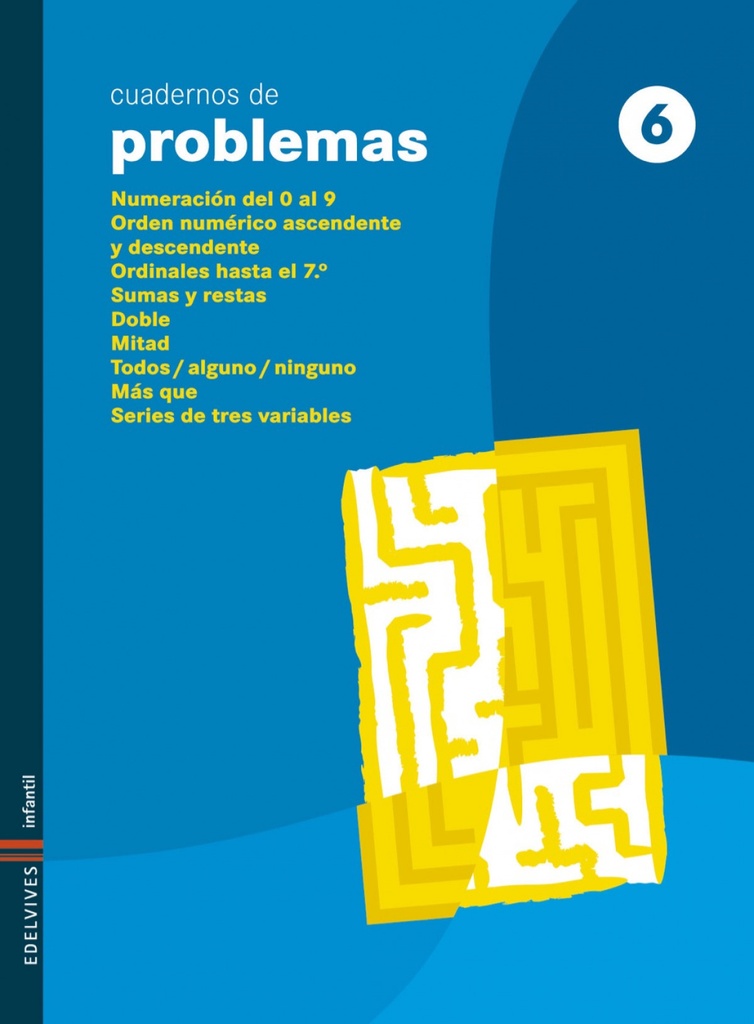 [9788426369918] Cuaderno 6 de Problemas (Infantil)