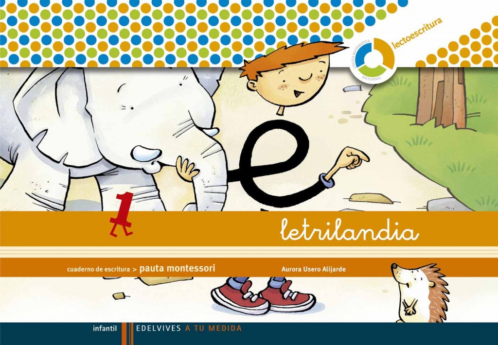 [9788426371393] Cuad. Letrilandia Pauta (espiral) Montessori