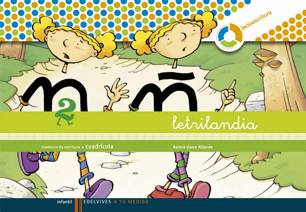 [9788426371461] Cuad. Letrilandia Cuadricula Espiral