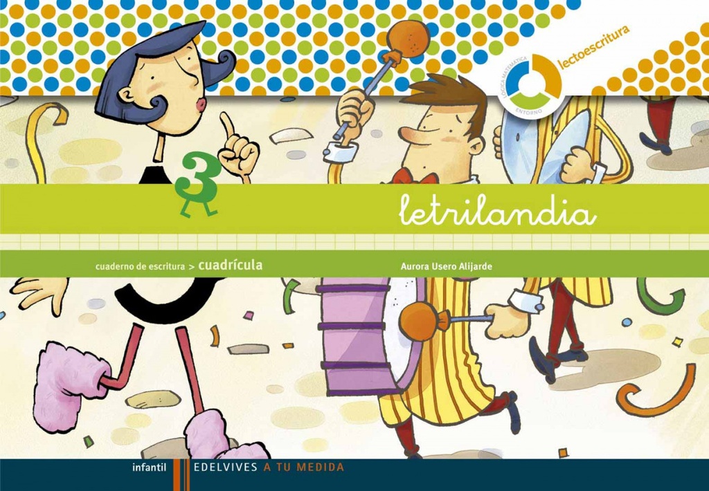[9788426371478] Cuad. Letrilandia Cuadricula Espiral