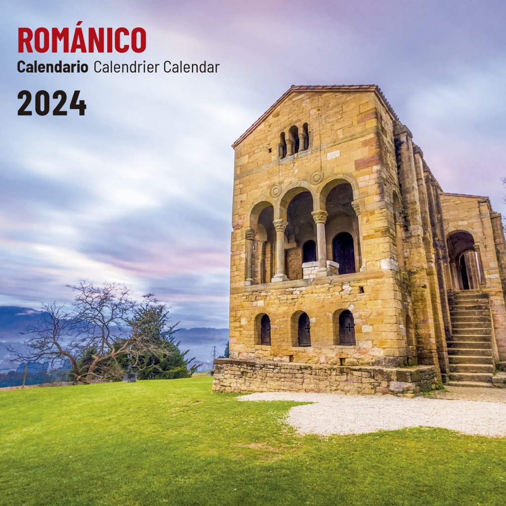 Calendario 2024 Pared Romanico