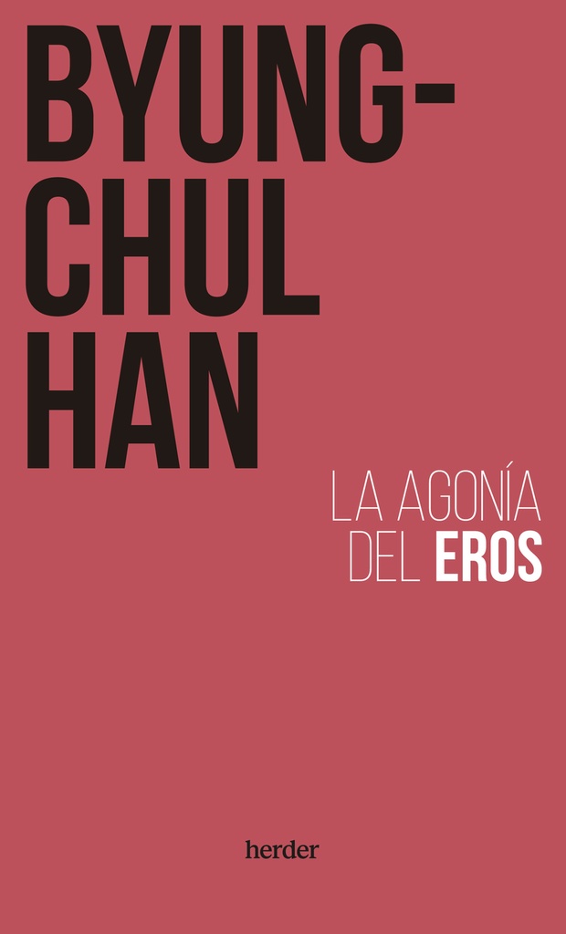 [9788425450839] La agonía del Eros
