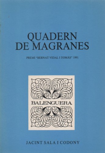 [9788427306738] QUADERN DE MAGRANES