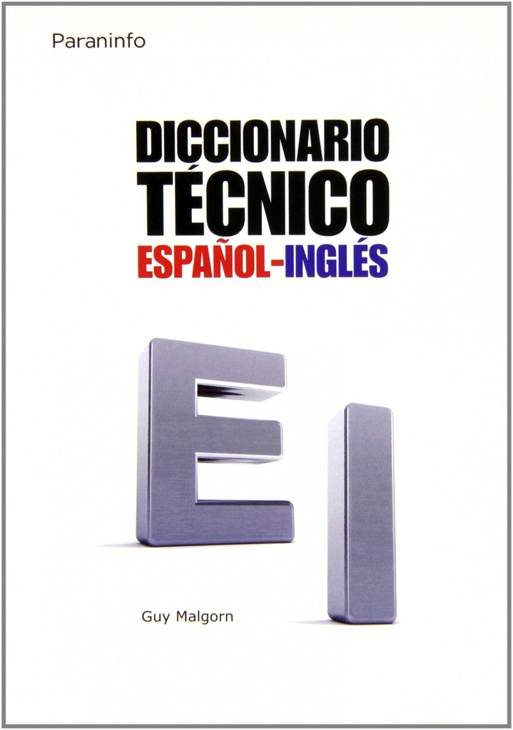 [9788428313544] Diccionario Tecnico Español-ingles