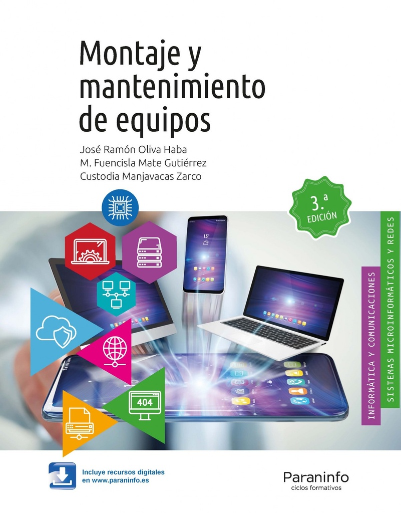 [9788428340816] Montaje y Mantenimiento de Equipos. Grado Medio. Ciclos Formativos