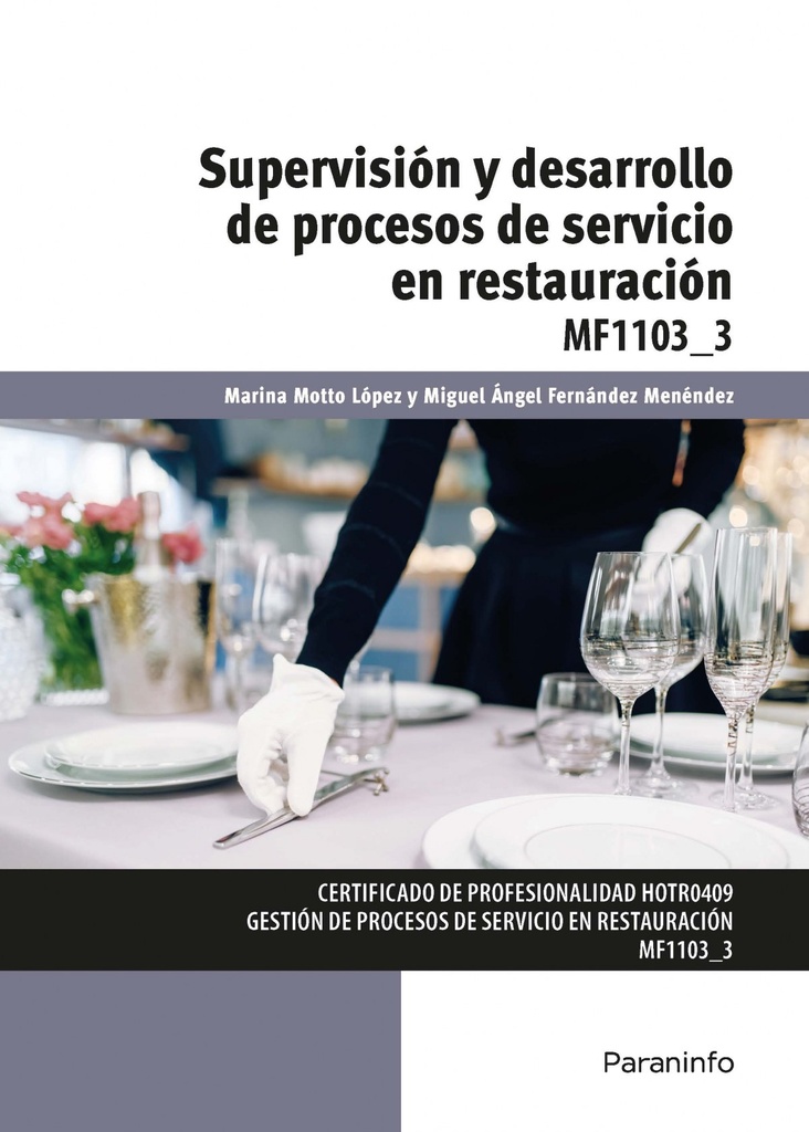 [9788428342568] Supervisión y Desarrollo de Procesos de Servicio en Restauración