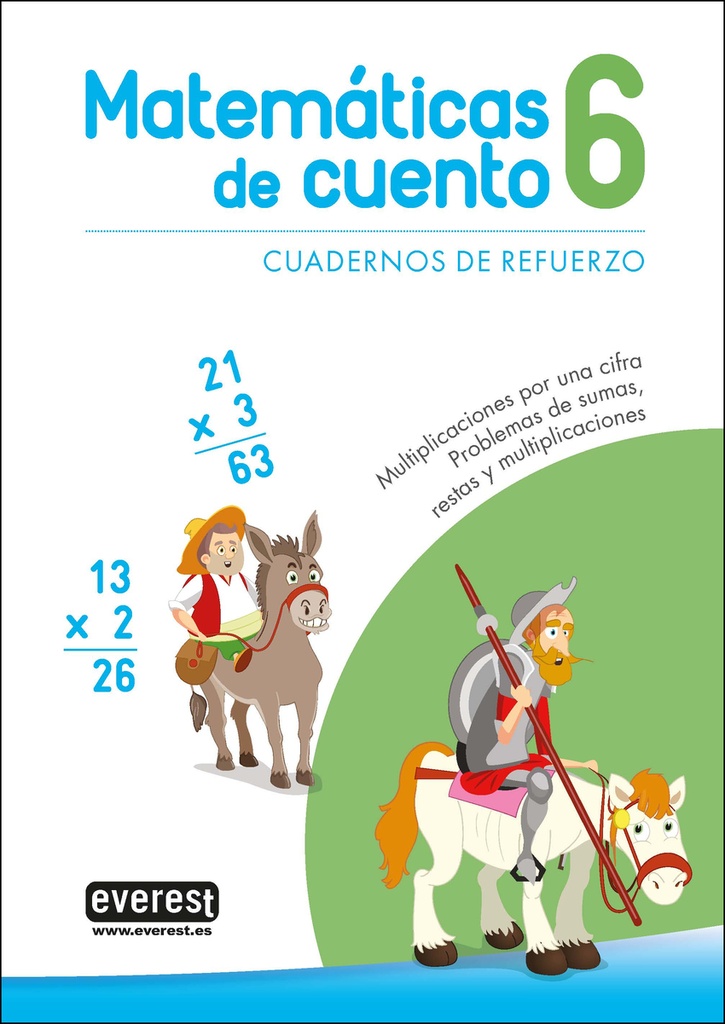 [9788428343961] Matemáticas de cuento 6