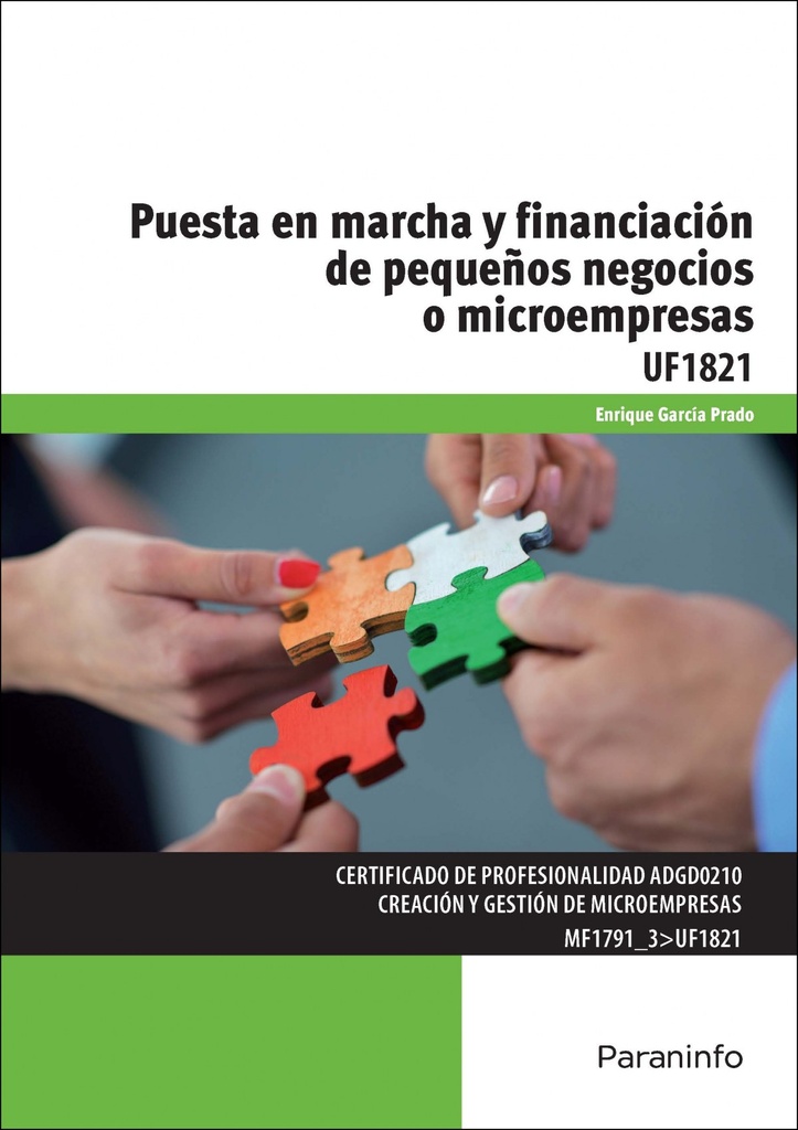 [9788428397780] Puesta marcha y financiación de pequeños negocios o microempresas