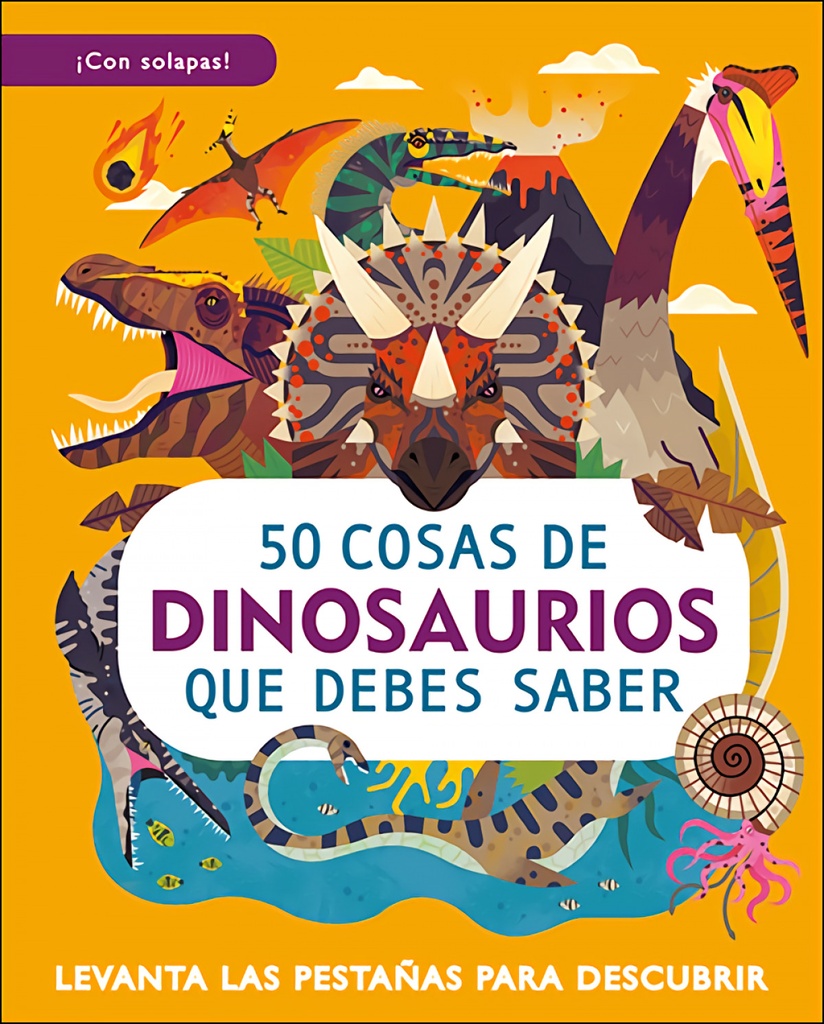 [9788428559287] 50 cosas de dinosaurios que debes saber