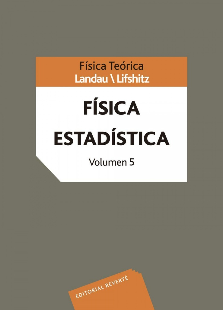 Física Estadística Tomo V