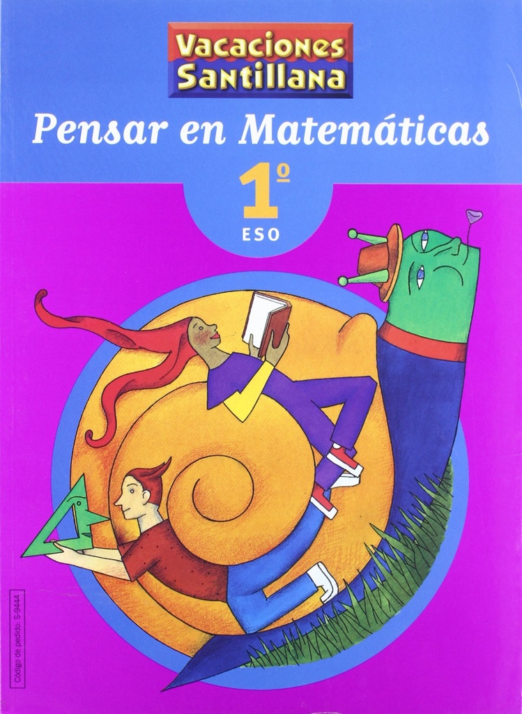 [9788429494440] Vacaciones Pensar en Matematicas 1 Eso