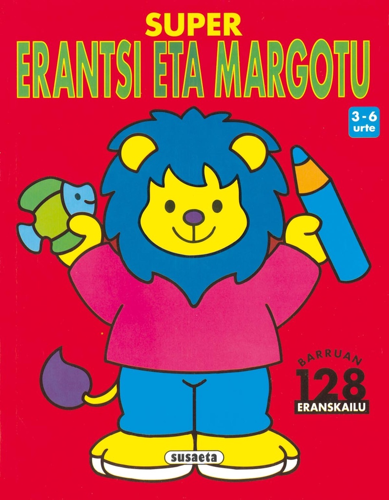 Super erantsi eta margotu +128 eranskailu