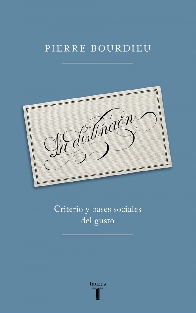 [9788430609116] La distinción