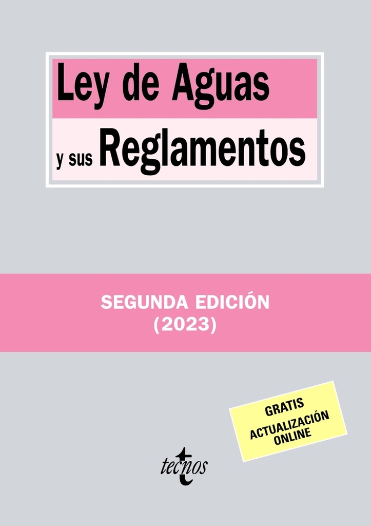 [9788430987658] Ley de Aguas y sus Reglamentos