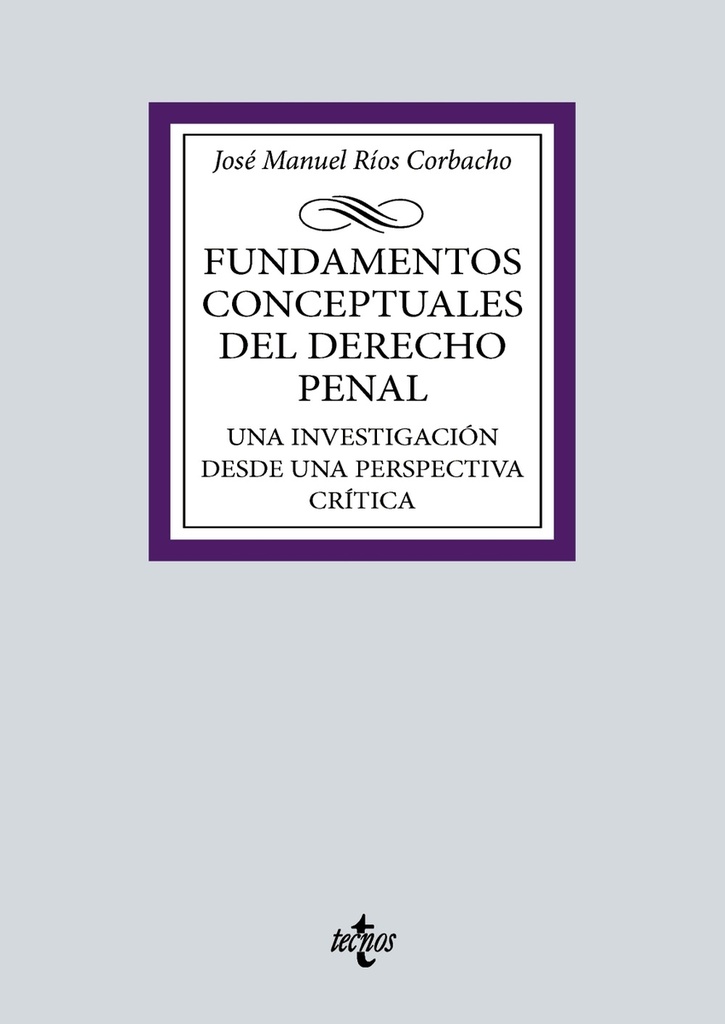 [9788430987849] Fundamentos conceptuales del Derecho Penal