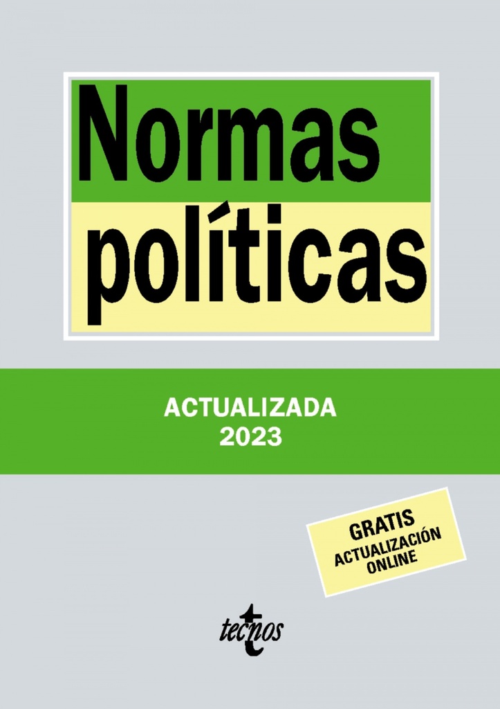 [9788430989072] Normas Politicas 24ª Edicion