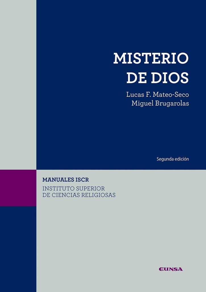 [9788431334352] Misterio de Dios