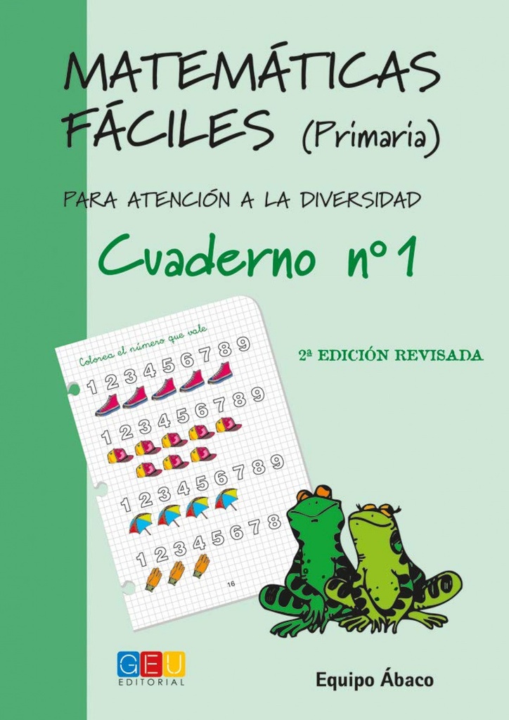 [9788484914624] Matemáticas fáciles 1, Educación Primaria