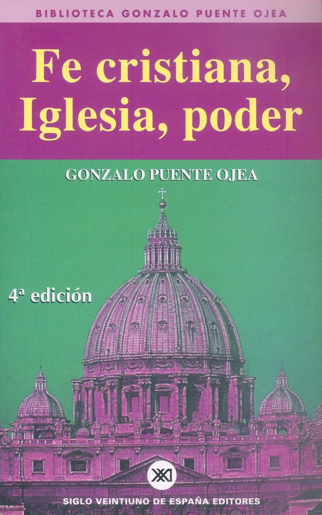 [9788432307331] Fe cristiana, Iglesia, poder