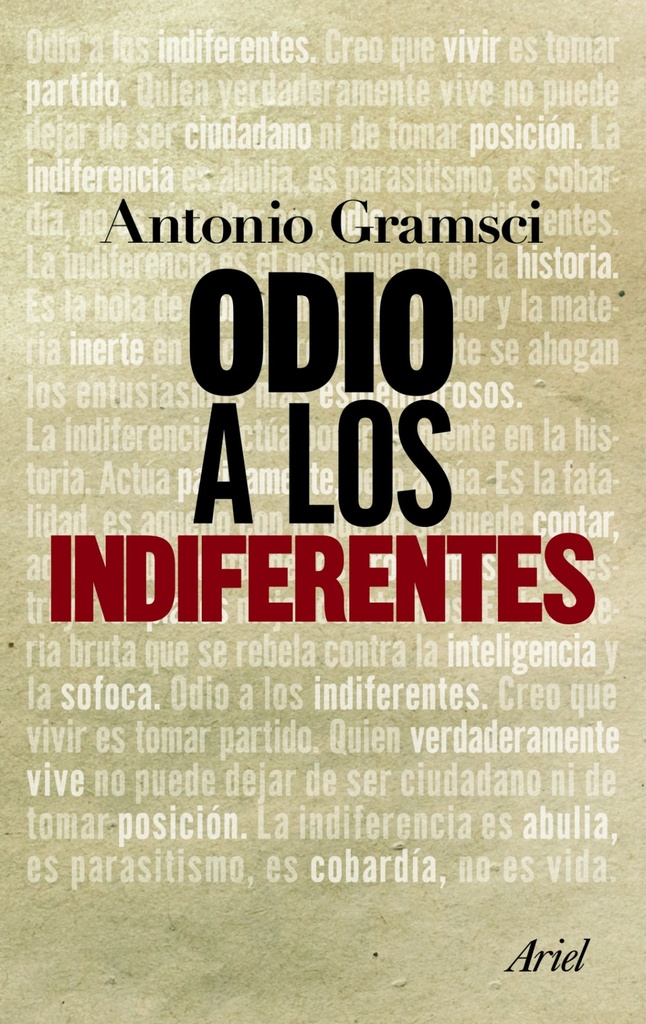[9788434413603] Odio a los indiferentes