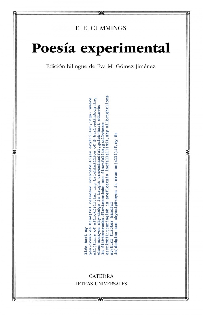 [9788437645698] Poesía experimental