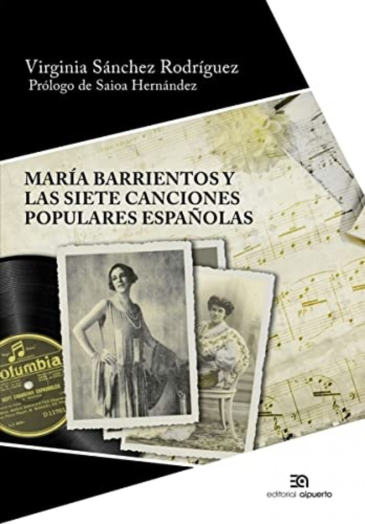 [9788438105290] María Barrientos y las Siete canciones populares españolas