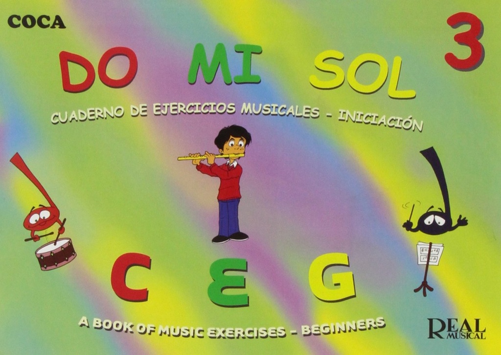[9788438710623] Do mi sol 3: cuaderno ejercicios musicales