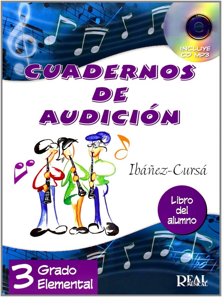 [9788438712436] Cuaderno de audición vol. III. Grado elemental