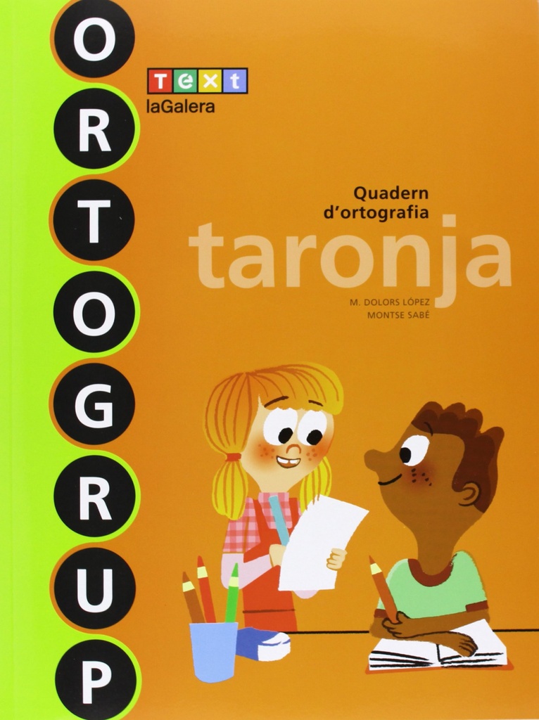 [9788441222427] Quadern ortografia Ortogrup taronja