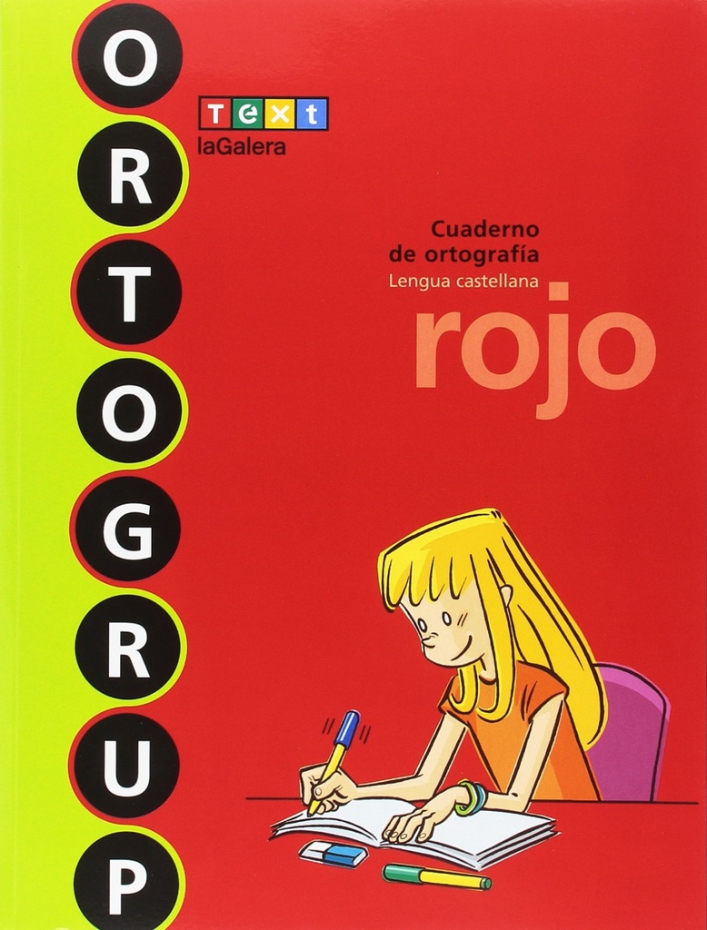 [9788441230118] CUADERNO ORTOGRAFIA 5ºPRIMARIA ROJO ORTOGRUP