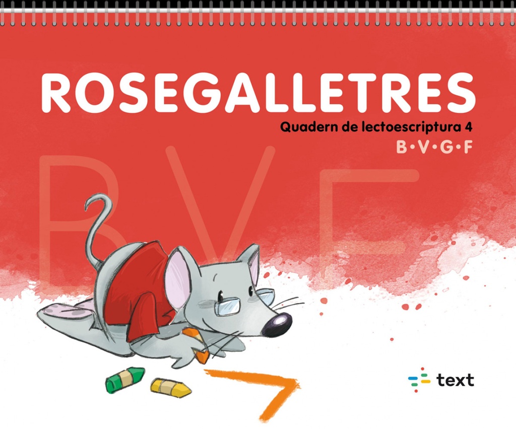 [9788441230675] Quadern Lectoescriptura 4 4 Anys Rosagalletres)