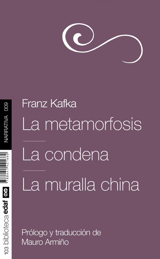 [9788441421660] La metamorfosis. La condena. La muralla china