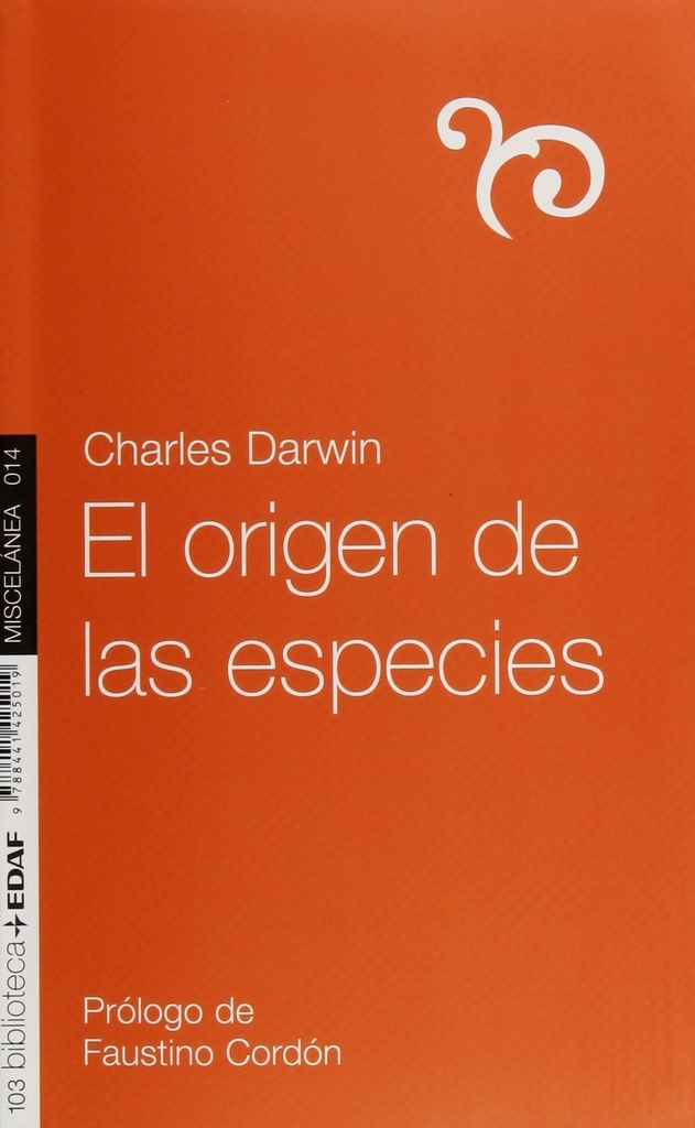 [9788441425019] Origen de las Especies, El