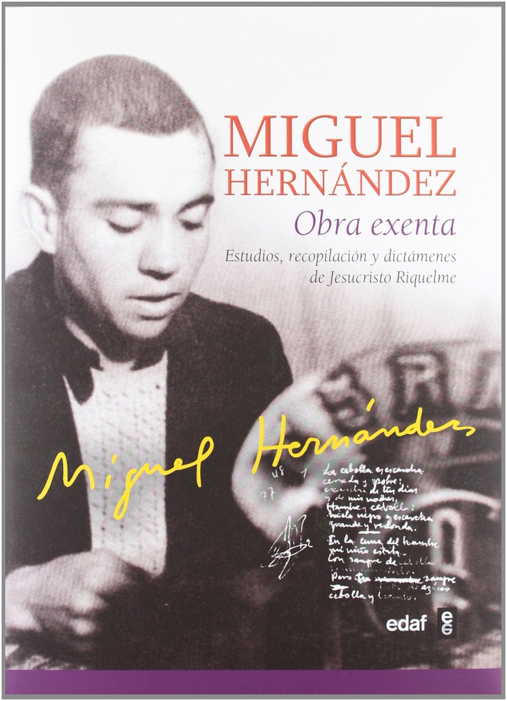 [9788441432130] Miguel Hernandez: Obra Exenta