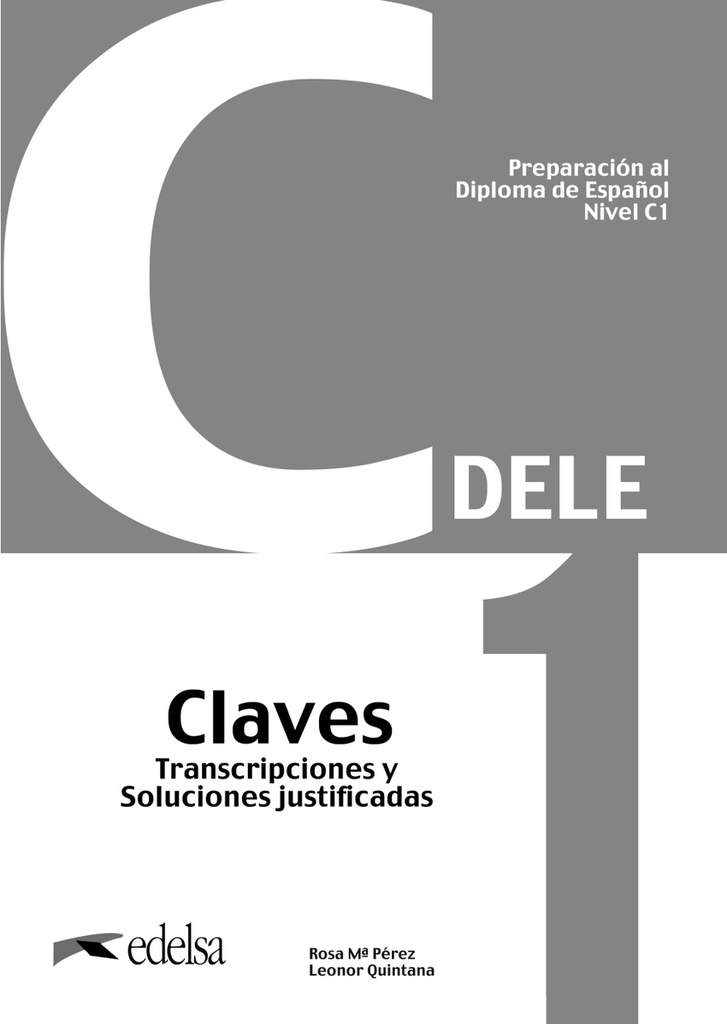 [9788490818770] Preparación al DELE C1 Claves. Nueva edición