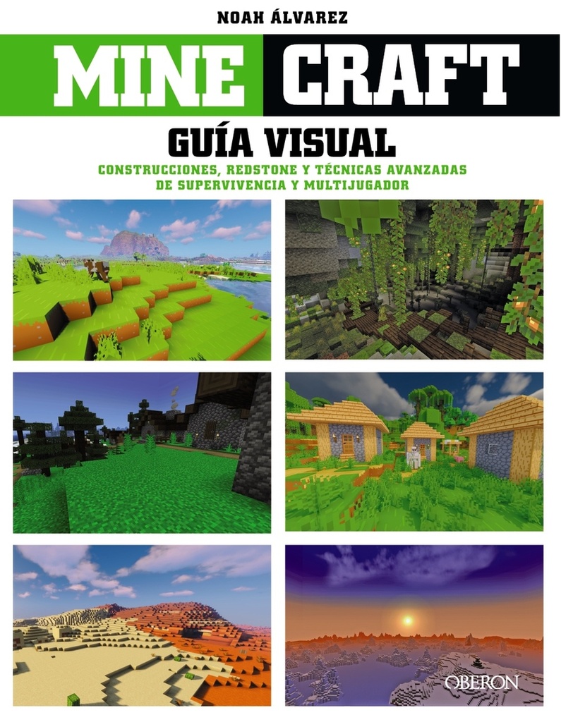 [9788441545502] Minecraft. Guía visual. Construcciones, Redstone y técnicas avanzadas de supervi