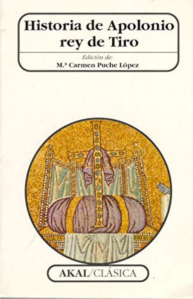 [9788446008101] Historia de Apolonio rey de Tiro