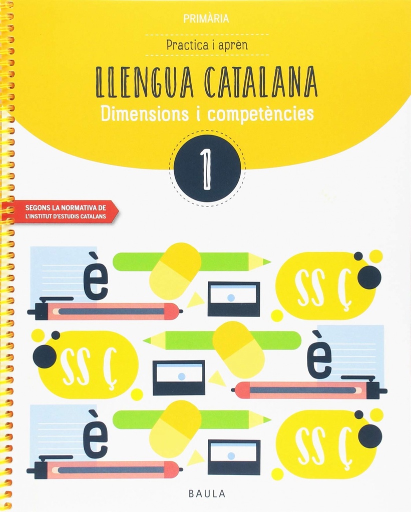 [9788447936755] Quadern Llengua Catalana 1r. Primaria. Competencies Básiques