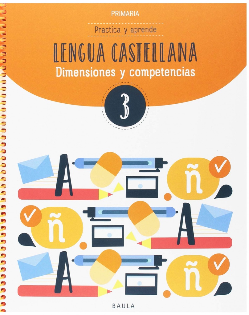 [9788447936830] Cuaderno Lengua Castellana 3r. Primaria. Competencies Bàsiques