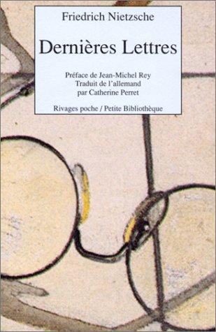 [9782869305656] Dernières lettres