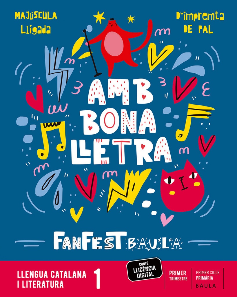 [9788447946884] AMB BON LLETRA.LLENGUA CATALANA 1ºEP CATALUÑA 22 FANFEST